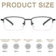 thumbnail image 5 of Gafas de presbicia de doble propósito para cerca y lejos Gafas de presbicia multifocales de titanio con memoria para hombre Gafas de presbicia con zoom inteligente Gafas de largo alcance con luz azul, 5 of 6