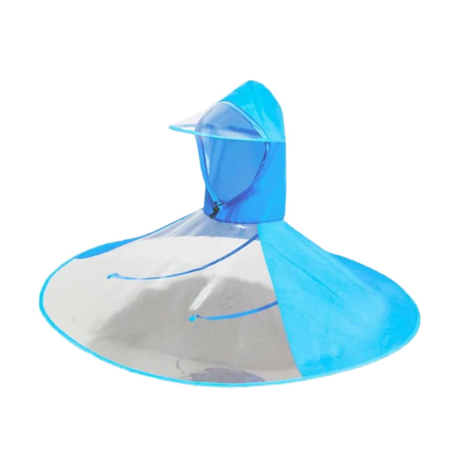 Ioensy - Sombrero Paraguas Plegable A Prueba De Viento Para Senderismo, Escalada Y Mochilerismo Xxl