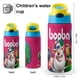 thumbnail image 2 of Booba Botella de Agua con Tapa Pop Top de Un Toque, Acero Inoxidable, a Prueba de Fugas, para Deportes, Botella Infantil azul 12 oz, 2 of 6