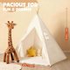 thumbnail image 2 of Carpa Tipi Grande 120x120x155cm Gris Rayas, 2 of 3
