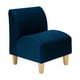 thumbnail image 1 of Poltrona Soft 1C Felpa 05 Azul Marino, 1 of 4