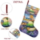 thumbnail image 5 of Team Umizoomi Tema: Calcetines de Navidad, fino lino blanco para colgar en escaleras y chimenea, decoración navideña para el hogar, regalo de Navidad. 45cm × 32cm, 5 of 5