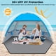 thumbnail image 3 of Carpa de playa Venustas Sun Shelter con protección UV UPF 50+, 3 of 7