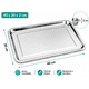 thumbnail image 2 of Bandeja Rectangular Acero Inoxidable 40x30x2 cm, 2 of 3