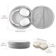 thumbnail image 5 of Funda de transporte ProCase para AirPods Max con funda para modo reposo, color gris, 5 of 7