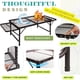 thumbnail image 5 of Mesa plegable DAFRUM de 1,34 m portátil y de altura ajustable, 5 of 9