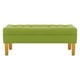 thumbnail image 1 of Banqueta Wood 2c Felpa 01 Pistacho, 1 of 4
