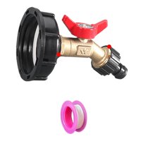 Magideal - Adaptador De Bolsa Ibc Accesorios De Bolsa Ibc, Fácil Instalación Práctica Adaptador De Bolsa Ibc A Manguera De Jardín Adaptador De Tanque De Agua Ibc 4 Piezas