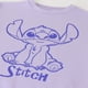 thumbnail image 3 of Conjunto Buzo Niña Morado Lilo & Stitch Disney, 3 of 5