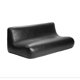 thumbnail image 1 of Sofa Komodo 3 Cuerpos Pu Negro, 1 of 5