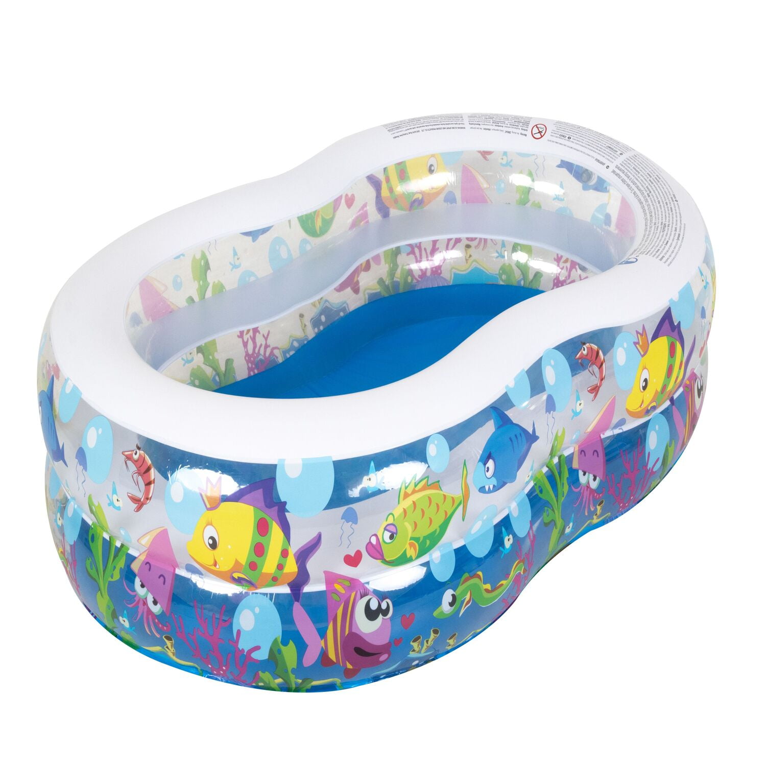 Igpro - Piscina Inflable Peces 175x109cm