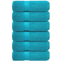 Toallas De Mano Infinitee Xclusives, 100% Algodón, 16 X 28 Cm, Paquete De 6