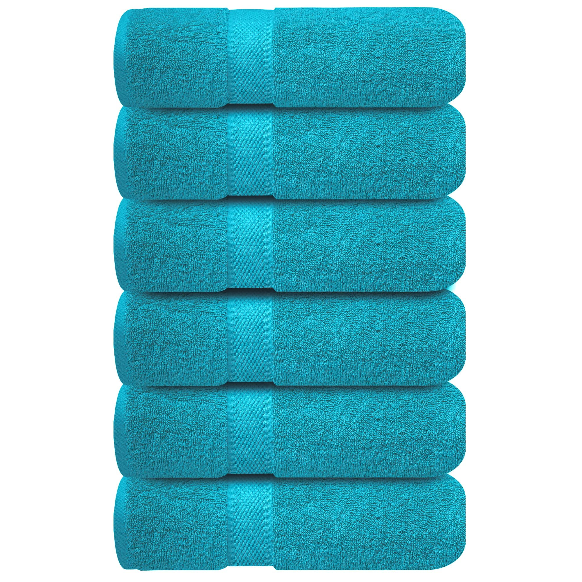 Toallas De Mano Infinitee Xclusives, 100% Algodón, 16 X 28 Cm, Paquete De 6