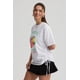 thumbnail image 2 of Polera Mujer Oversize Recogido Blanco, 2 of 4