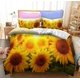thumbnail image 1 of Sunflower Flowers Gift 0 BP0 Quilt Duvet Cover Set Children Bed Linen3-Piece Bedding Set, 1 of 5