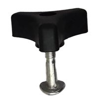 Magideal - Perno De Mango De Cortacésped Tuerca De Ala De Mango De Cortacésped Universal, Juego De Tornillos De Fijación De Fácil Manejo Para La Mayoría De Las M