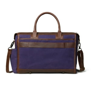 Cartera Y Bolso Bandolera Sharo Classic Leather Marrón Y Lavanda