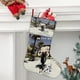 thumbnail image 2 of Betty Boop Tema: Calcetines de Navidad, fino lino blanco para colgar en escaleras y chimenea, decoración navideña para el hogar, regalo de Navidad. 45cm × 32cm, 2 of 5