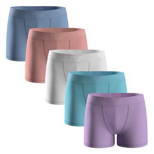 Top - Bóxer Medio Niña Algodón Pack 5 C3