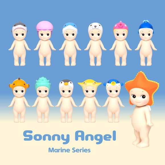 Minifigura Sonny Angel Marine Series, juguete aleatorio