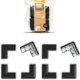 thumbnail image 1 of Protector de Esquinas Roving Cove - Pack de 8 con Cinta Adhesiva Preinstalada, 1 of 7