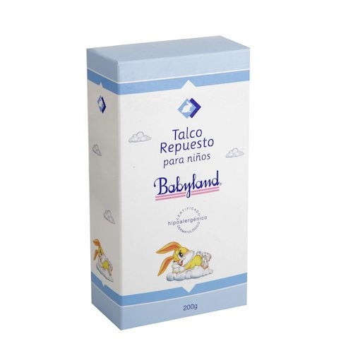 Talco Repuesto Hipoalergénico Caja 200 g Babyland