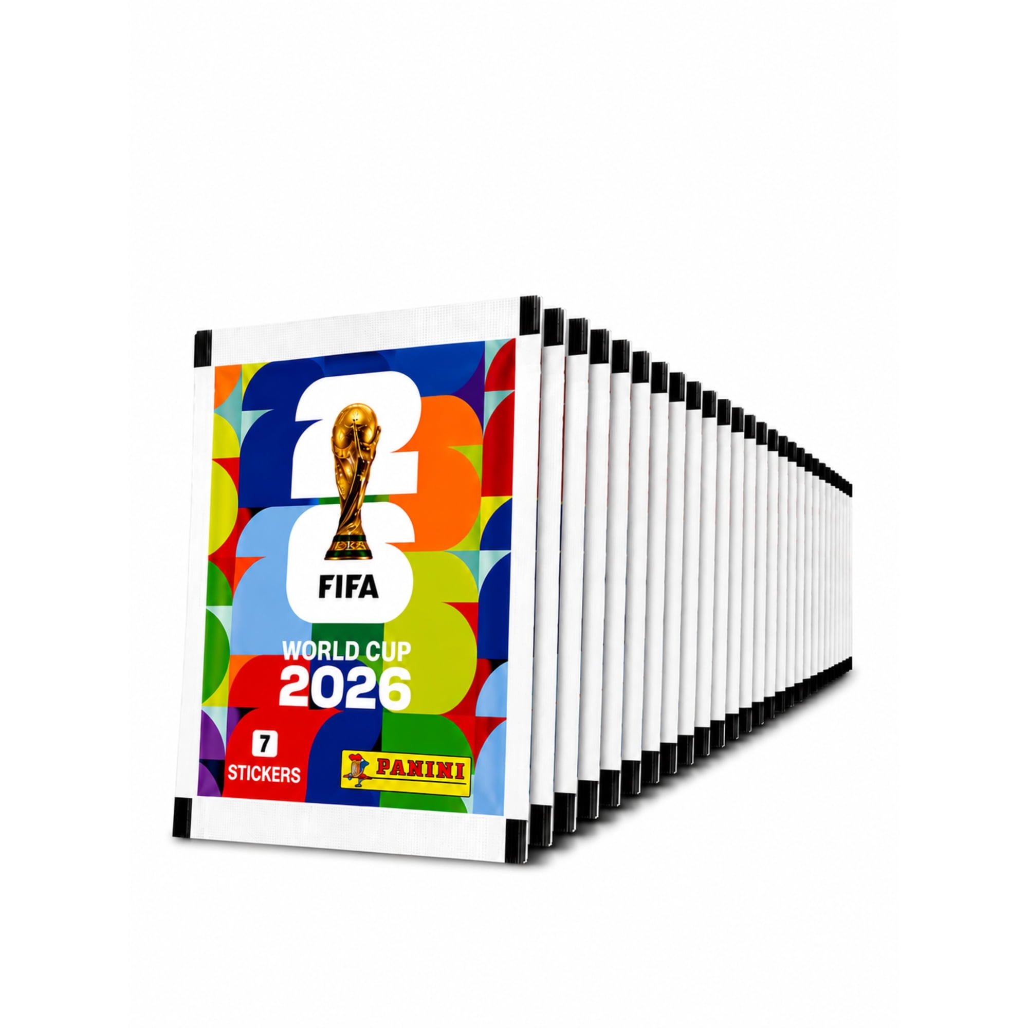 Pack 100 Sobres Oficiales Panini Mundial 2026 700 Láminas