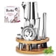 thumbnail image 1 of Bartender Kit Barillio Elite Mixology con soporte, juego de 9 piezas, 1 of 7
