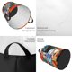 thumbnail image 4 of Street Fighter Cesta de lavandería de gran capacidad redonda con asa, bolsa para ropa sucia plegable, almacenamiento para dormitorio, baño y lavadero 44x35 cm, 4 of 6