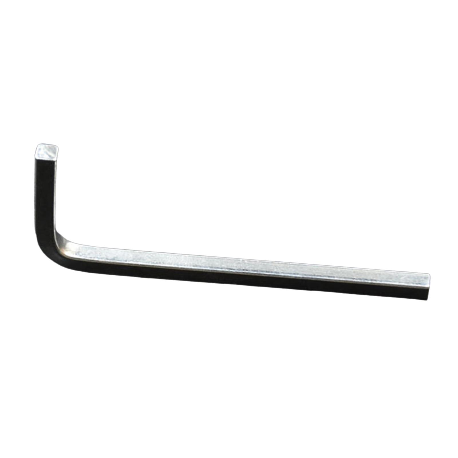 Magideal - Destornillador De Cuatro Puntas En Forma De L, Herramienta De Reparación Cuadrada, Llave De Cabeza Cuadrada Para Muebles, Construcción, Suministros Y 4 Mm