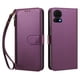 thumbnail image 3 of Funda con Billetera para [TCL 50 LE 5G] con Bolsillo Zipper y Tarjetero Violeta, 3 of 6