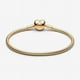 thumbnail image 2 of Pulsera Pandora Moments Cadena De Serpiente Chapada En Oro 7.9in, 2 of 3