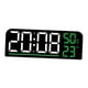 thumbnail image 2 of Reloj Despertador Digital Moderno 12/24H Configuración De Alarma Dual Para Dormitorio Estante Verde, 2 of 3