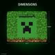 thumbnail image 3 of Alfombrilla de ratón para juegos Razer Gigantus V2 Cloth Medium Minecraft, 3 of 8