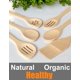 thumbnail image 3 of Set de 6 cucharas de cocina de madera natural de haya ECOSALL, 3 of 9