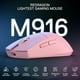 thumbnail image 2 of Redragon M916 PRO 1K Ratón inalámbrico ROSA rosa, 2 of 3