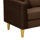 thumbnail image 5 of Sofa New Retro 3c Felpa 01 Chocolate, 5 of 6