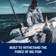 thumbnail image 4 of Carrete de pesca con curricán PENN Squall Lever Drag de 2 velocidades SQL50VSW, 4 of 7