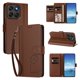 thumbnail image 2 of Funda Cartera Trébol para Motorola Moto G77 con Ranuras Tarjetas y Carga Inalámbrica Marrón, 2 of 6
