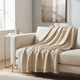 thumbnail image 2 of Frazada Premium 70% Lana 200 X 200 Cm Beige, 2 of 4