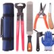thumbnail image 1 of Juego de herramientas Farrier Hoof Long River Horse, 7 piezas con bolsa de transporte, 1 of 6