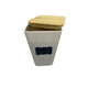 thumbnail image 3 of Canister Bio Bamboo 18 cm Blanco/Madera, 3 of 3