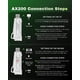 thumbnail image 5 of AX200 Adaptador de Teclado y Mouse, Compatible con PC, Nintendo Switch, Nintendo Switch 2, Asistente Inteligente Ajustable a Través de Aplicación, Asistente de Apuntar, Convertidor MnK para Jugar FPS, 5 of 9