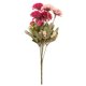 thumbnail image 1 of 1 manojo de peonía artificial flor de seda ramo nupcial decoración del jardín rosa roja, 1 of 3