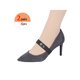 thumbnail image 4 of INSPIRE CHIC Correa de Zapato Desmontable para Mujer Banda Elástica Correa de Tobillo Negro Longitud Total: 20.8cm/8.19", 4 of 4