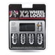 thumbnail image 1 of Candado de Rueda GORILLA 14 mm × 1,50 Cromo – Pack de 4, 1 of 5