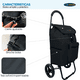 thumbnail image 2 of Carrito de Compras Plegable Carry All Sidney 55 Litros Carro Feria, 2 of 6