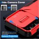 thumbnail image 5 of Funda Resistente para Samsung Galaxy S23 con Tapa Deslizante y Protección Militar Rojo, 5 of 6