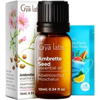 Aceite Esencial Gya Labs Ambrette Seed 10 Ml Para Cabello Y Piel