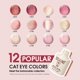 thumbnail image 2 of Set de 12 esmaltes en gel ROSALIND Pink Cat Eye, 2 of 9